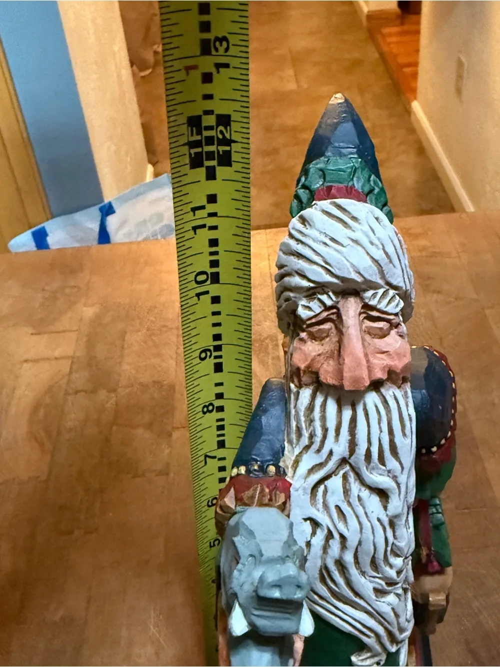 David Frykman Noah’s Ark Santa carved figurine vintage 1997 DF 1412